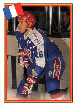 1993 Semic Hockey VM/Jaakiekon MM (Swedish/Finnish) Stickers #254 Jean-Philippe Lemoine Front