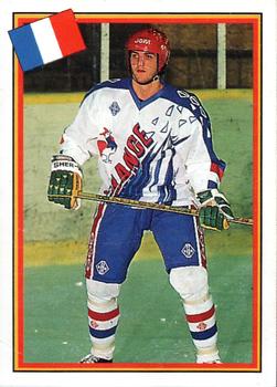 1993 Semic Hockey VM/Jaakiekon MM (Swedish/Finnish) Stickers #256 Sebastien Marquet Front