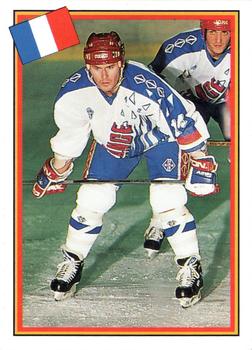 1993 Semic Hockey VM/Jaakiekon MM (Swedish/Finnish) Stickers #262 Roger Dube Front