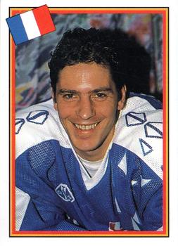 1993 Semic Hockey VM/Jaakiekon MM (Swedish/Finnish) Stickers #266 Antoine Richer Front