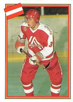 1993 Semic Hockey VM/Jaakiekon MM (Swedish/Finnish) Stickers #273 Martin Ulrich Front