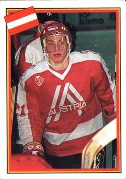 1993 Semic Hockey VM/Jaakiekon MM (Swedish/Finnish) Stickers #279 Dieter Kalt Front