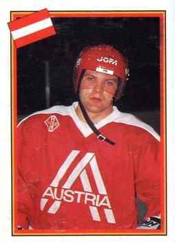 1993 Semic Hockey VM/Jaakiekon MM (Swedish/Finnish) Stickers #280 Werner Kerth Front