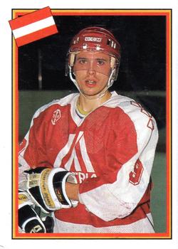 1993 Semic Hockey VM/Jaakiekon MM (Swedish/Finnish) Stickers #281 Arno Maier Front
