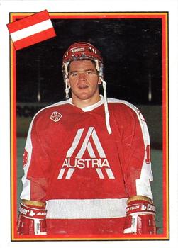 1993 Semic Hockey VM/Jaakiekon MM (Swedish/Finnish) Stickers #288 Mario Schaden Front