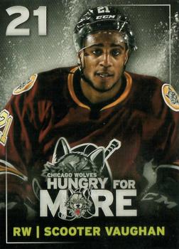 2016-17 Vienna Beef Chicago Wolves (AHL) #NNO Scooter Vaughan Front