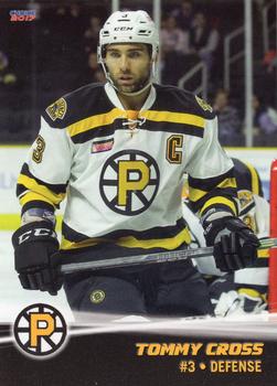 2016-17 Choice Providence Bruins (AHL) #04 Tommy Cross Front