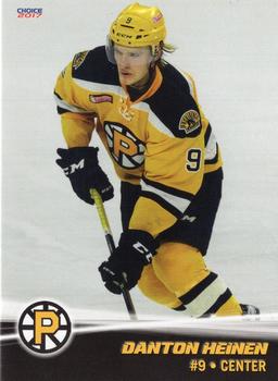 2016-17 Choice Providence Bruins (AHL) #09 Danton Heinen Front