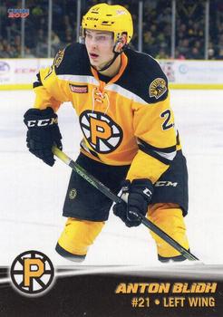 2016-17 Choice Providence Bruins (AHL) #16 Anton Blidh Front