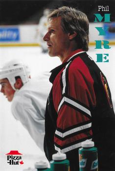 1996-97 Pizza Hut Ottawa Senators Postcards #NNO Phil Myre Front