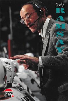 1996-97 Pizza Hut Ottawa Senators Postcards #NNO Craig Ramsay Front