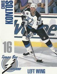 1992-93 Tampa Bay Lightning #NNO Chris Kontos Front