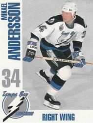 1992-93 Tampa Bay Lightning #NNO Mikael Andersson Front