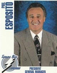 1992-93 Tampa Bay Lightning #NNO Phil Esposito Front