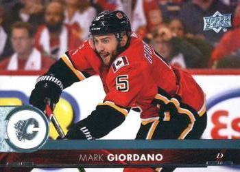 2017-18 Upper Deck #280 Mark Giordano Front