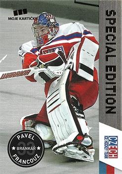 2015-16 Czech Ice Hockey Team - Gold #7 Pavel Francouz Front