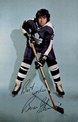 1973-74 Toronto Maple Leafs #NNO Brian Glennie Front