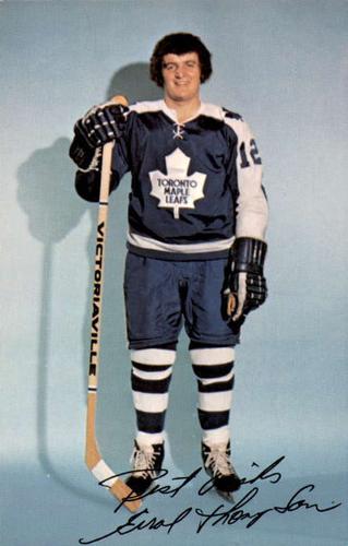 1973-74 Toronto Maple Leafs #NNO Errol Thompson Front