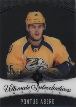2016-17 Upper Deck Ultimate Collection - Onyx #55 Pontus Aberg Front