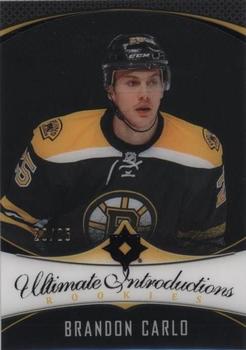 2016-17 Upper Deck Ultimate Collection - Onyx #82 Brandon Carlo Front