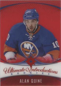 2016-17 Upper Deck Ultimate Collection - Ultimate Introductions Rookies Royal Red #65 Alan Quine Front