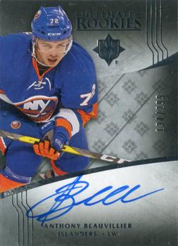 2016-17 Upper Deck Ultimate Collection - z Ultimate Rookies Autographs #110 Anthony Beauvillier Front