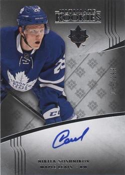 2016-17 Upper Deck Ultimate Collection - z Ultimate Rookies Autographs #133 Nikita Soshnikov Front