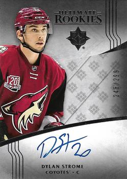 2016-17 Upper Deck Ultimate Collection - z Ultimate Rookies Autographs #140 Dylan Strome Front