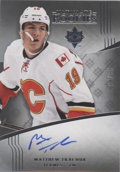 2016-17 Upper Deck Ultimate Collection - z Ultimate Rookies Autographs #154 Matthew Tkachuk Front