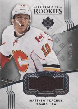 2016-17 Upper Deck Ultimate Collection - Ultimate Rookies Jersey Silver #154 Matthew Tkachuk Front
