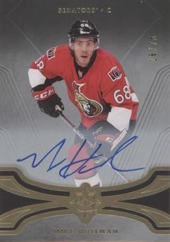 2016-17 Upper Deck Ultimate Collection - Base Autographs Gold #7 Mike Hoffman Front