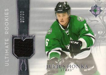 2016-17 Upper Deck Ultimate Collection - 2006-07 Retro Ultimate Rookies Jerseys #RRJ-JH Julius Honka Front