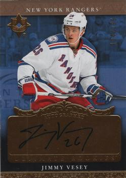 2016-17 Upper Deck Ultimate Collection - 2006-07 Retro Ultimate Rookies Autographs #RRA-JV Jimmy Vesey Front