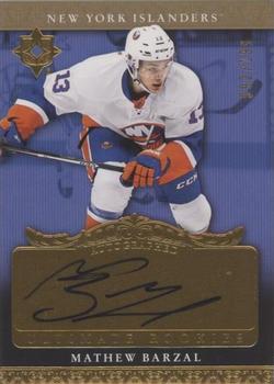 2016-17 Upper Deck Ultimate Collection - 2006-07 Retro Ultimate Rookies Autographs #RRA-MB Mathew Barzal Front