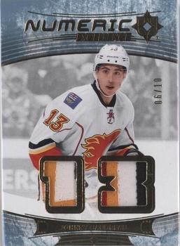 2016-17 Upper Deck Ultimate Collection - Numeric Excellence Gold Patch #NE-JG Johnny Gaudreau Front