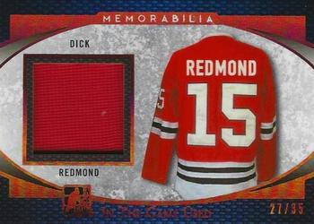 2017 Leaf In The Game Used - Game-Used Jersey #GU-16 Dick Redmond Front