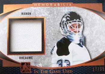 2017 Leaf In The Game Used - Game-Used Jersey #GU-27 Manon Rheaume Front