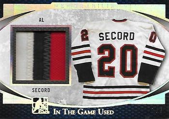 2017 Leaf In The Game Used - Game-Used Patch Silver Spectrum Foil #GUP-01 Al Secord Front