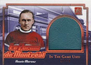 2017 Leaf In The Game Used - Le Forum de Montreal #LFM-11 Howie Morenz Front
