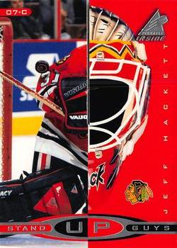 1997-98 Pinnacle Inside - Stand Up Guys Promos #07-C / 07-D Olaf Kolzig / Jeff Hackett Front