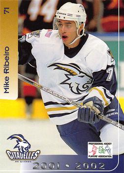2001-02 Cartes, Timbres et Monnaies Sainte-Foy Quebec Citadelles (AHL) #26 Mike Ribeiro Front