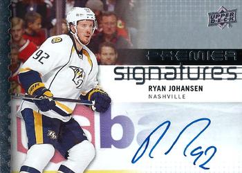 2016-17 Upper Deck Premier - Premier Signatures #PS-RJ Ryan Johansen Front