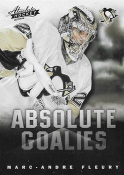 2013-14 Panini Boxing Day - Absolute Goalies #6 Marc-Andre Fleury Front