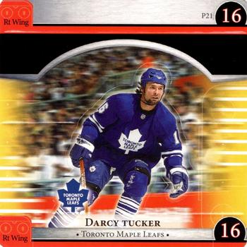 2007-08 Enterplay Fun Pak Player Standees #P21 Darcy tucker Front