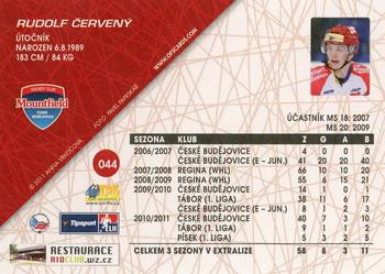 2011-12 OFS Plus #44 Rudolf Cerveny Back