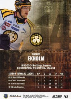 2011-12 SHL Elitset #165 Mattias Ekholm Back