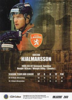 2011-12 SHL Elitset #283 Gustav Hjalmarsson Back