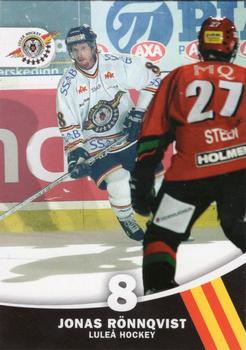 2005-06 SHL Elitset #86 Jonas Ronnqvist Front