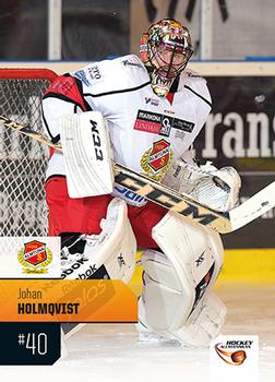 2014-15 HockeyAllsvenskan #HA-025 Johan Holmqvist Front