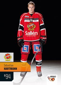 2014-15 HockeyAllsvenskan #HA-035 Sebastian Hartmann Front